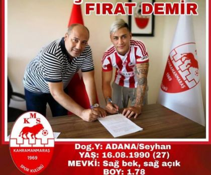 FIRAT DEMİR KAHRAMANMARAŞSPOR'DA